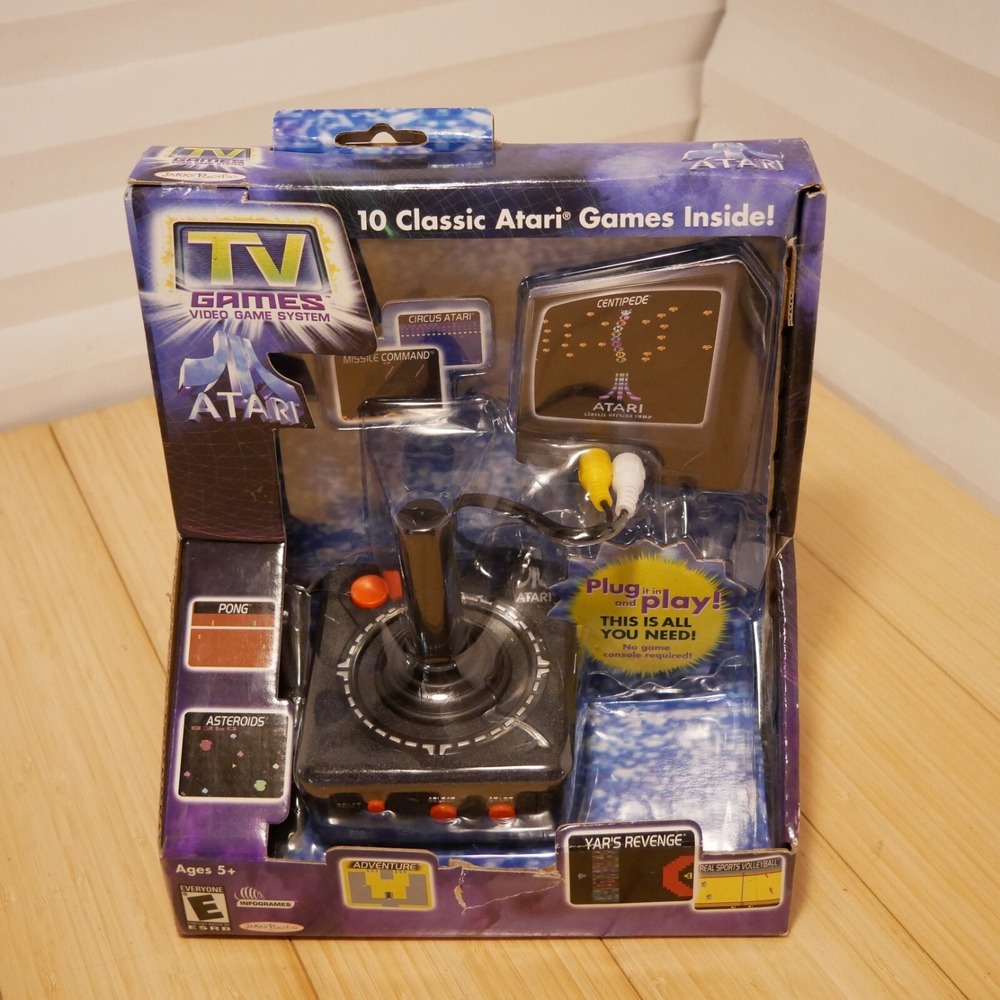 Atari 10-in-1 Plug & Play‎ TV Games (Jakks Pacific TV game systems, 2002) - 04